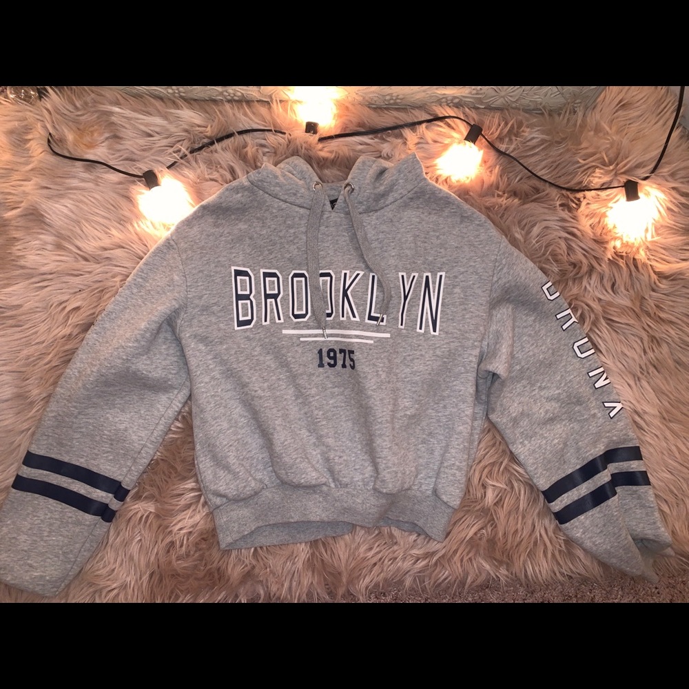 Brooklyn  cropped hoodie